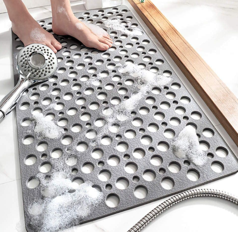 Natural Solid Wood Slat Bathroom Mat